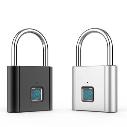 Biometric Fingerprint Padlock – USB Rechargeable & Waterproof