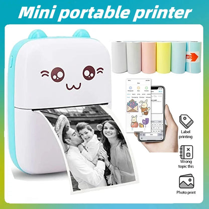 Mini Portable Thermal Photo Printer For Android & iOS