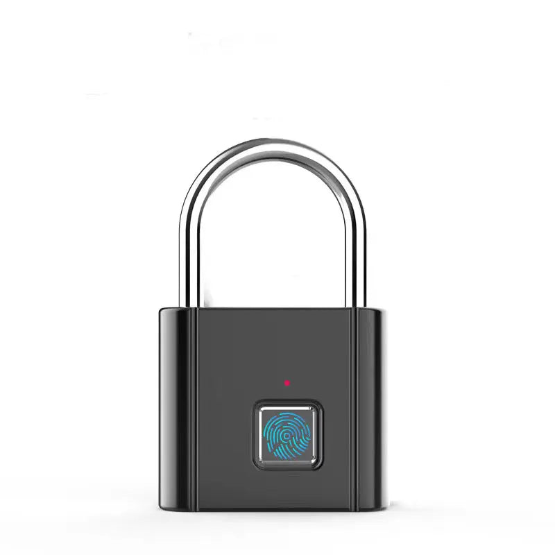 Biometric Fingerprint Padlock – USB Rechargeable & Waterproof