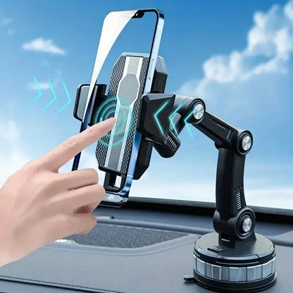 VIKEFON 360° Car Phone Holder for iPhone & Samsung