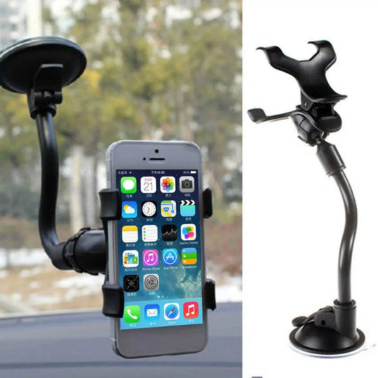 Car Phone Holder with 360° Rotation - Fits iPhone, Samsung & More