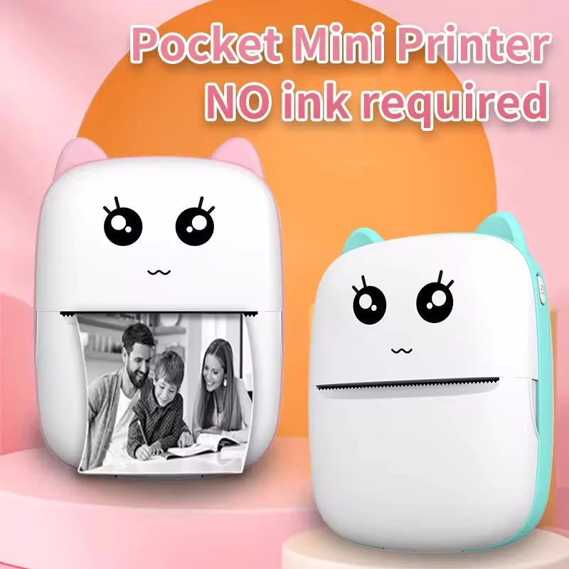 Mini Portable Thermal Photo Printer For Android & iOS