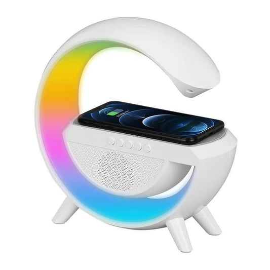 Led Wireless Fast Charger + Speaker