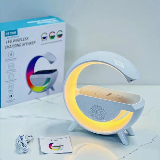 Led Wireless Fast Charger + Speaker